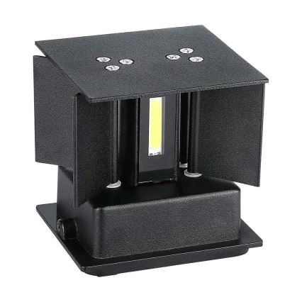 LED ulkoseinävalaisin LED/5W/230V 3000K IP65 musta