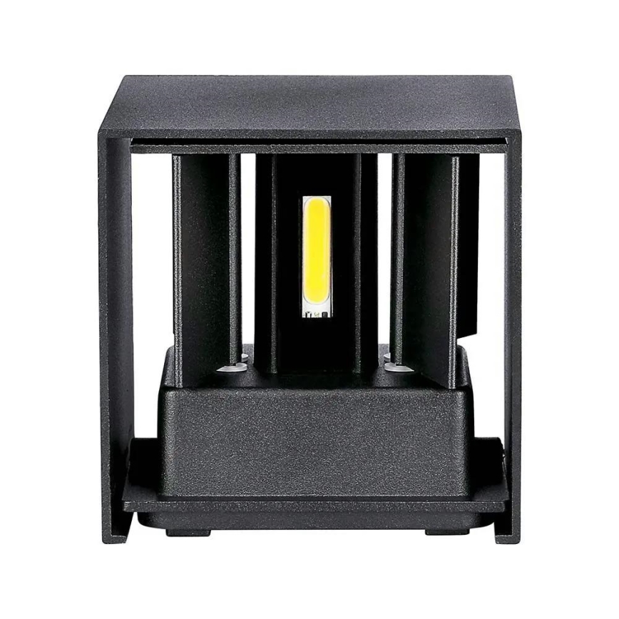 LED ulkoseinävalaisin LED/5W/230V 3000K IP65 musta