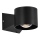 LED-ulkoseinävalaisin LED/5W/230V 3000K IP65 musta
