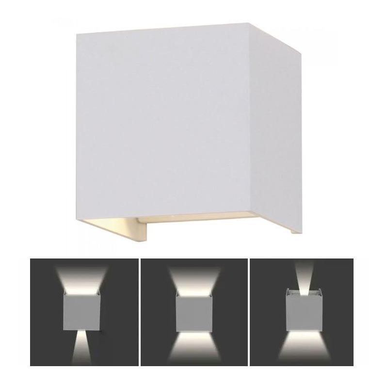 LED ulkoseinävalaisin LED/5W/230V 3000K IP65 valkoinen