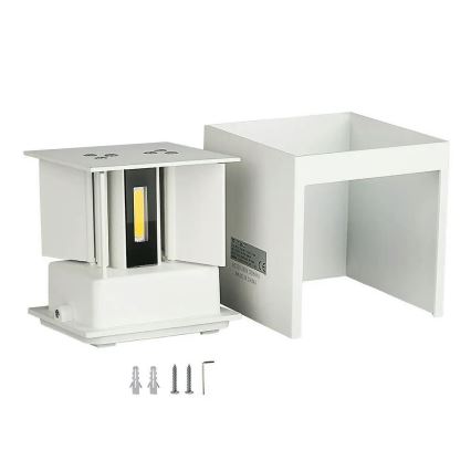 LED ulkoseinävalaisin LED/5W/230V 3000K IP65 valkoinen