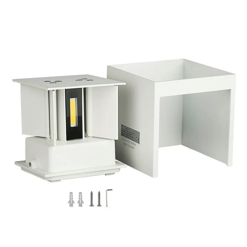 LED ulkoseinävalaisin LED/5W/230V 3000K IP65 valkoinen