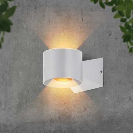 LED-ulkoseinävalaisin LED/5W/230V 3000K IP65 valkoinen