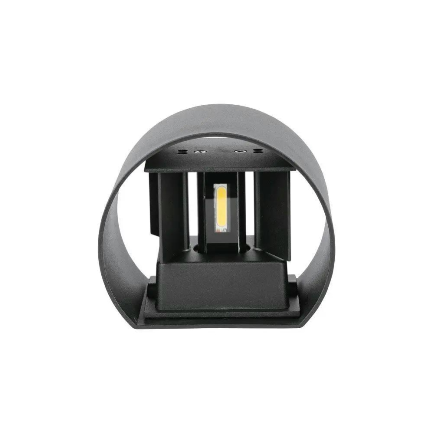 LED ulkoseinävalaisin LED/6W/230V 3000K IP65 musta