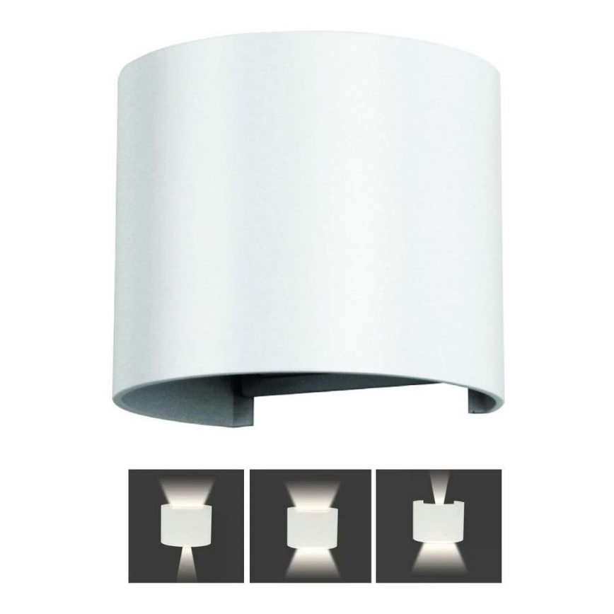 LED ulkoseinävalaisin LED/6W/230V 3000K IP65 valkoinen