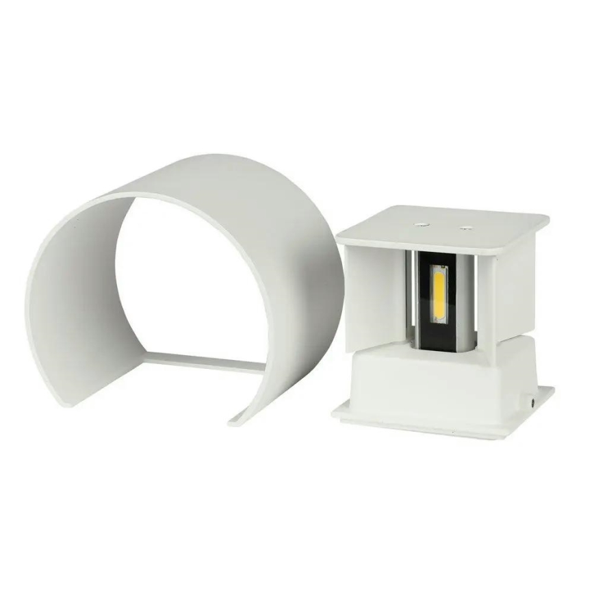 LED ulkoseinävalaisin LED/6W/230V 3000K IP65 valkoinen
