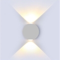 LED-ulkoseinävalaisin LED/6W/230V 4000K IP65 harmaa