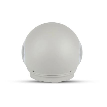 LED-ulkoseinävalaisin LED/6W/230V 4000K IP65 harmaa