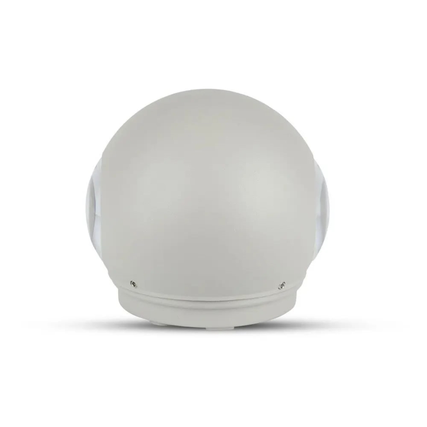 LED-ulkoseinävalaisin LED/6W/230V 4000K IP65 harmaa
