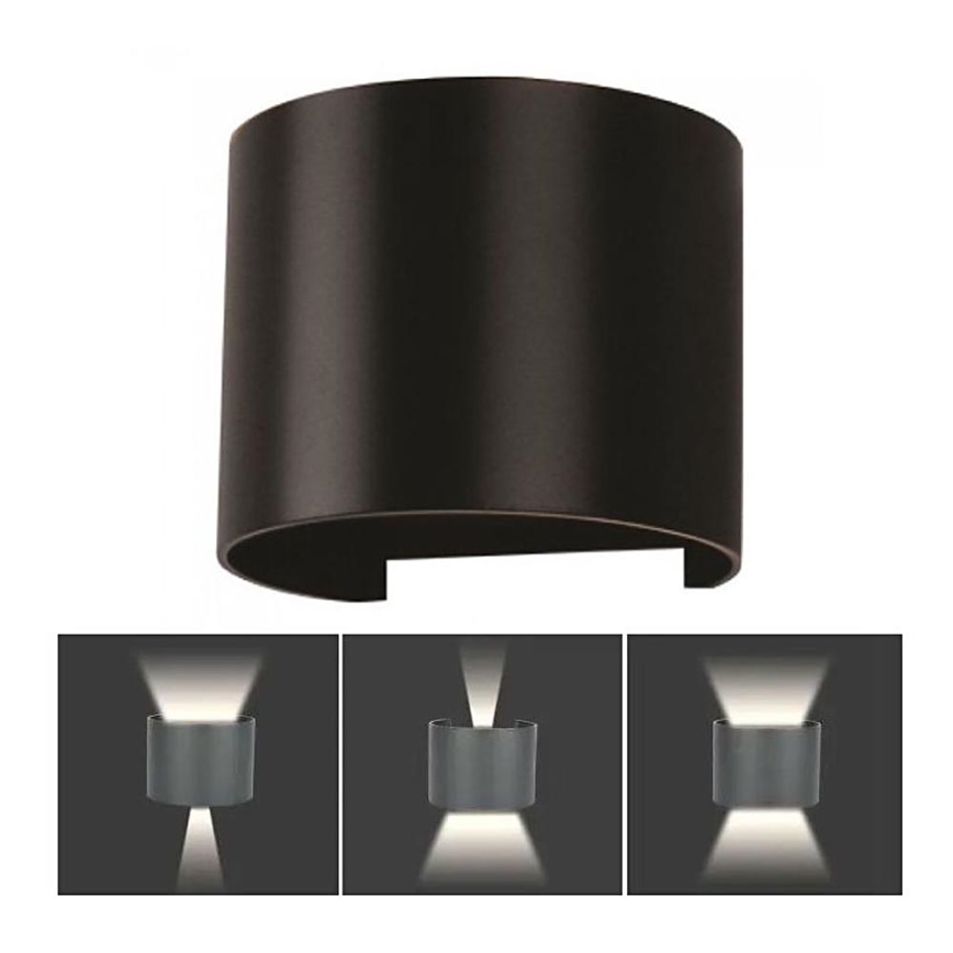 LED ulkoseinävalaisin LED/6W/230V 4000K IP65 musta