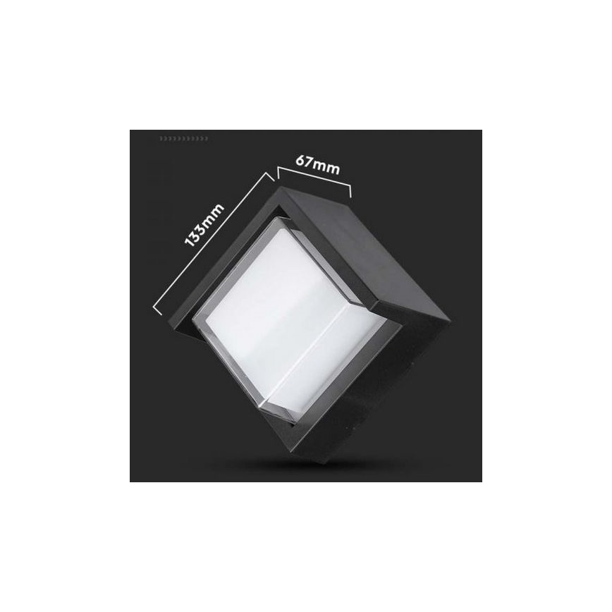 LED Ulkoseinävalaisin LED/7W/230V IP65
