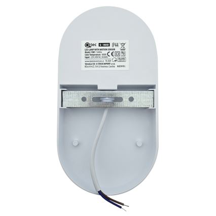 LED-ulkoseinävalaisin liiketunnistimella LED/18W/230V IP44 antrasiitti