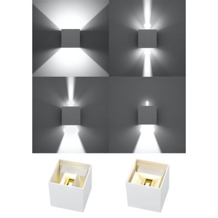 LED-ulkoseinävalaisin LUCA LED/6W/230V IP54