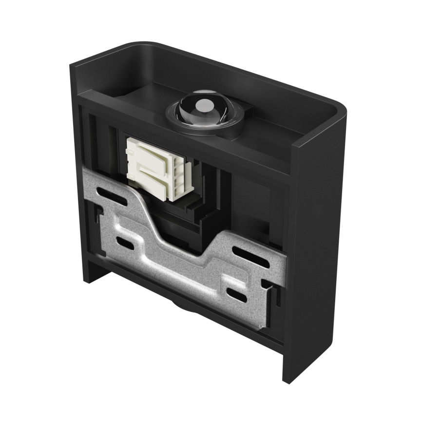 LED-ulkoseinävalaisin LUNARIX LED/2W/230V 3000-6000K CRI 90 IP54 musta