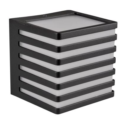 LED-ulkoseinävalaisin MAXWELL LED/10W/230V IP54 grafiitti