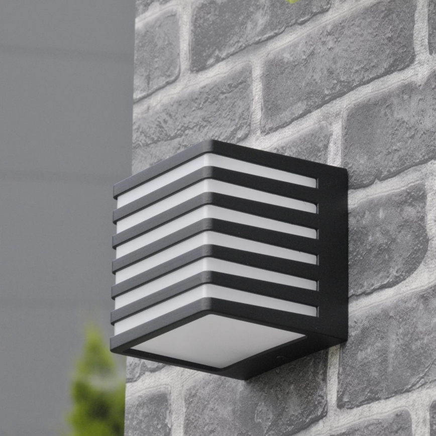 LED-ulkoseinävalaisin MAXWELL LED/10W/230V IP54 grafiitti