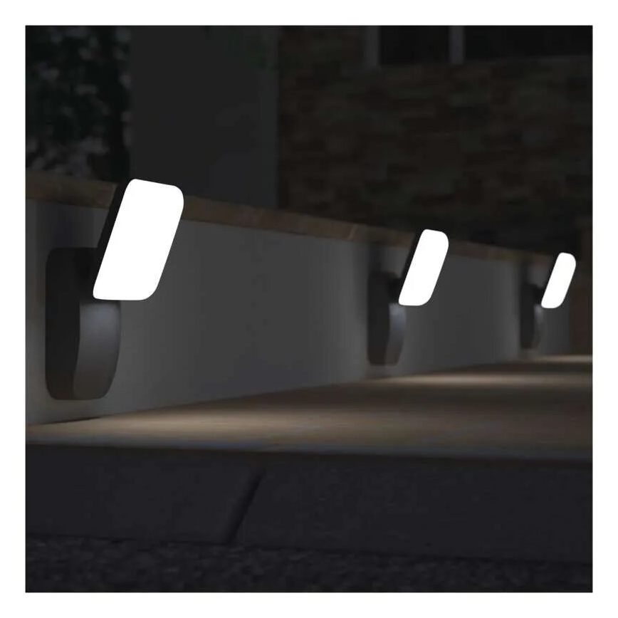 LED-ulkoseinävalaisin NIKA LED/12,5W/230V IP44