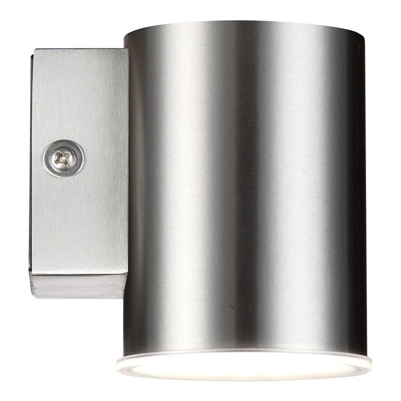 LED-ulkoseinävalaisin NIVERO LED/6,5W mattakromi IP44