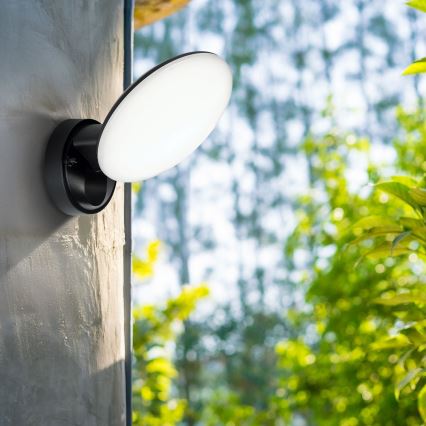 LED-ulkoseinävalaisin OLAF LED/10W/230V IP44 musta