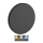 LED-ulkoseinävalaisin PIATTA LED/12W/230V 3000/4000/6000K halkaisija 18 cm IP44 musta