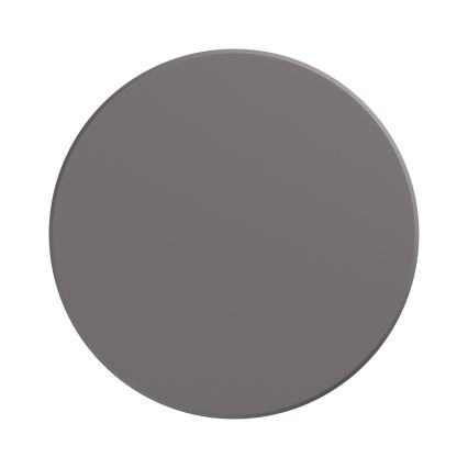 LED-ulkoseinävalaisin PIATTA LED/18W/230V 3000/4000/6000K halkaisija 25 cm IP44 harmaa