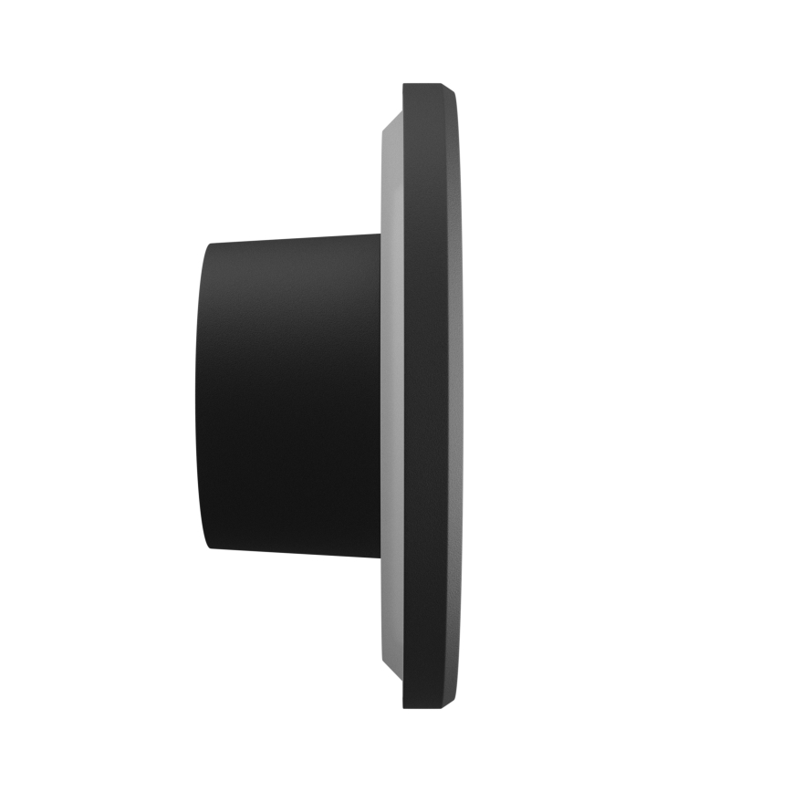 LED-ulkoseinävalaisin PIATTA LED/18W/230V 3000/4000/6000K halkaisija 25 cm IP44 musta