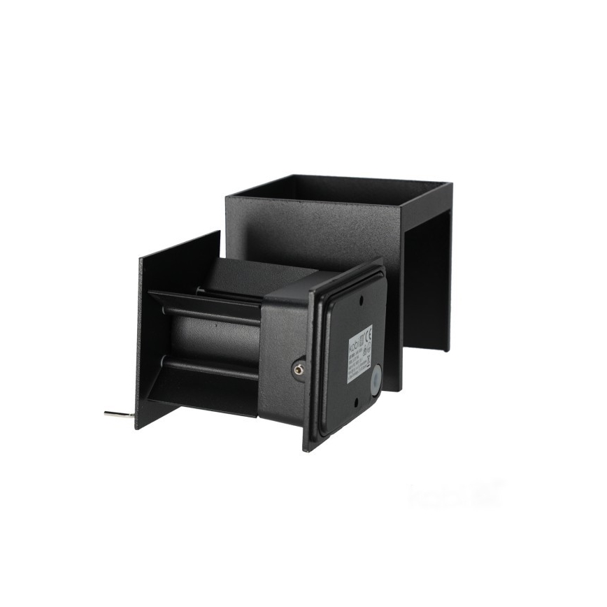LED-ulkoseinävalaisin QUERK 2xLED/3W/230V 3000K IP54 musta