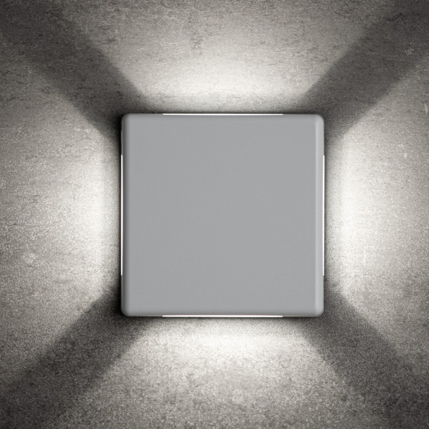 LED-ulkoseinävalaisin REFAZI LED/6W/230V IP54 valkoinen