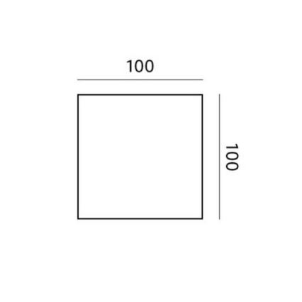 LED-ulkoseinävalaisin RIKO 2xLED/4W/230V musta IP44