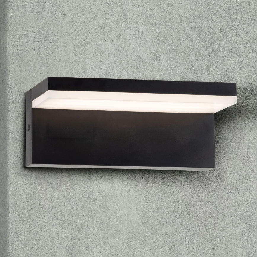 LED-ulkoseinävalaisin TESA LED/10W/230V IP54 musta