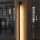 LED-ulkoseinävalaisin YALTE LED/10W/230V 4000K IP54 musta