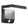 LED ulkoseinävalo anturilla LED/17W/230V IP65 3000K musta