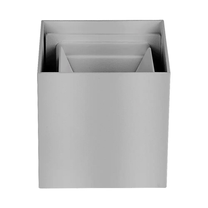 LED Ulkoseinävalo LED/11W/230V 3000K IP65 harmaa