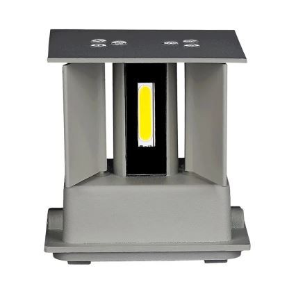 LED Ulkoseinävalo LED/11W/230V 3000K IP65 harmaa