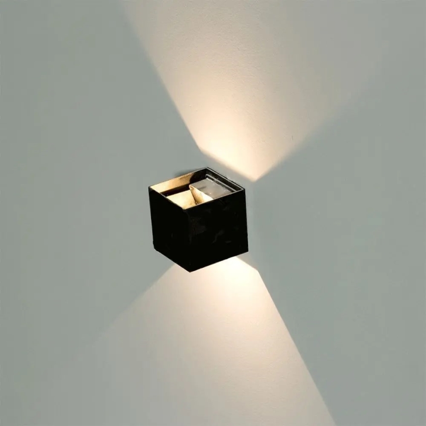 LED Ulkoseinävalo LED/11W/230V 3000K IP65 musta