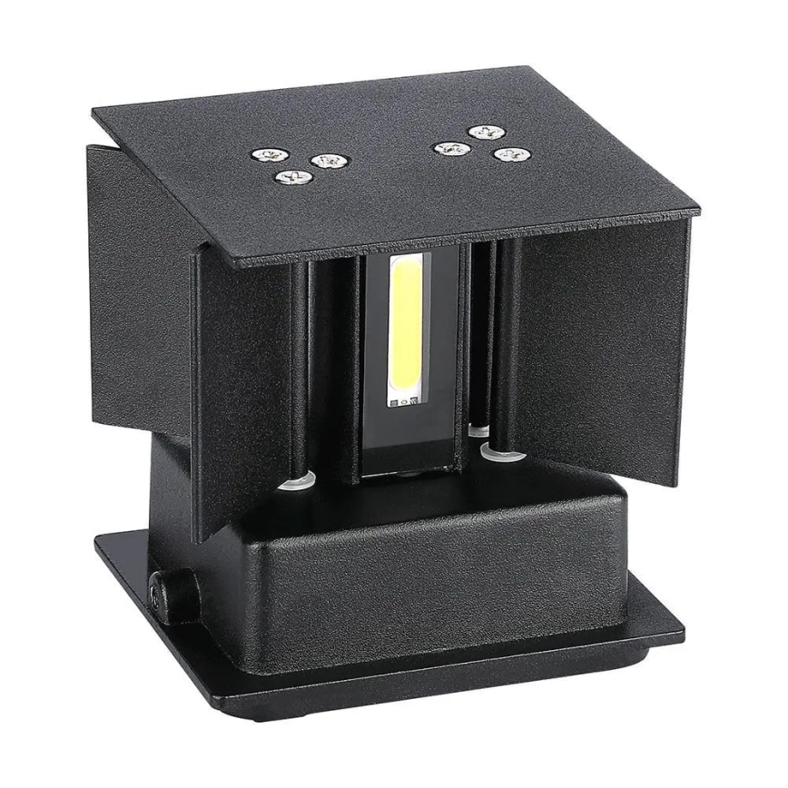 LED Ulkoseinävalo LED/11W/230V 3000K IP65 musta