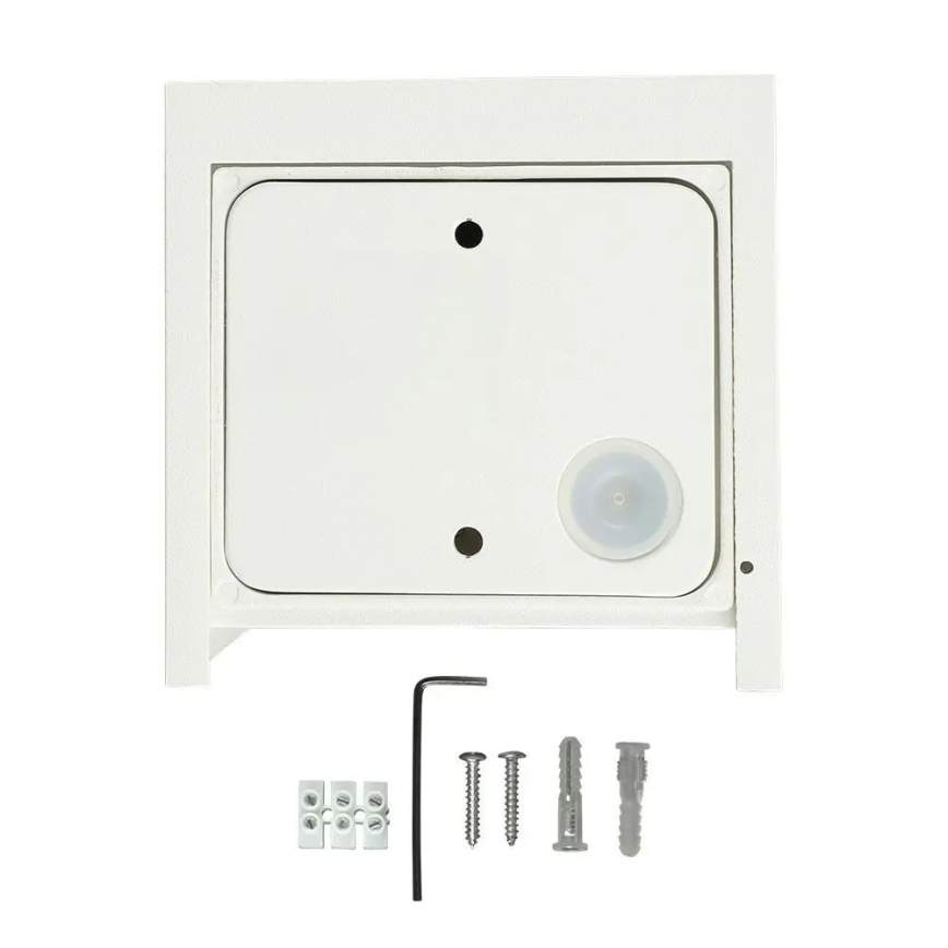 LED Ulkoseinävalo LED/11W/230V 3000K IP65 valkoinen