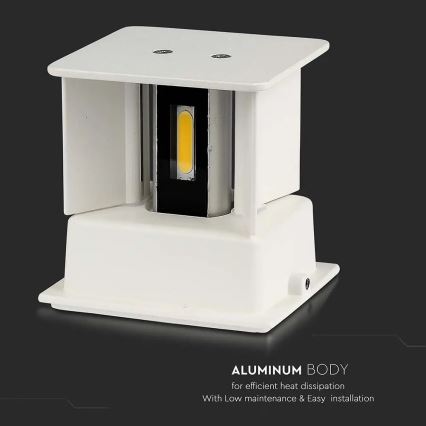 LED Ulkoseinävalo LED/11W/230V 4000K IP65 valkoinen