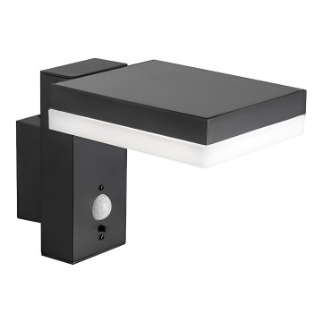 LED Ulkotila aurinko seinävalaisin anturilla LED/5,5W/3,7V 3000K IP54