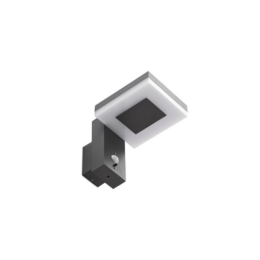 LED Ulkotila aurinko seinävalaisin anturilla LED/5,5W/3,7V 3000K IP54
