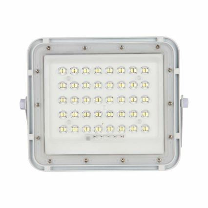 LED Ulkotila himmennettävä aurinko valonheitin LED/10W/3,2V IP65 4000K valkoinen + kauko-ohjaus
