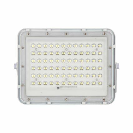 LED Ulkotila himmennettävä aurinko valonheitin LED/15W/3,2V IP65 6400K valkoinen + kauko-ohjaus