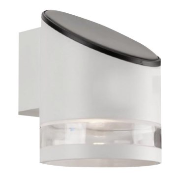 LED Ulkotila aurinkokenno seinävalaisin LED/1W/3,7V 3000K IP54 valkoinen