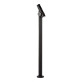 LED Ulkotila flexible lamppu LED/4W/230V 3000K IP44 100 cm musta