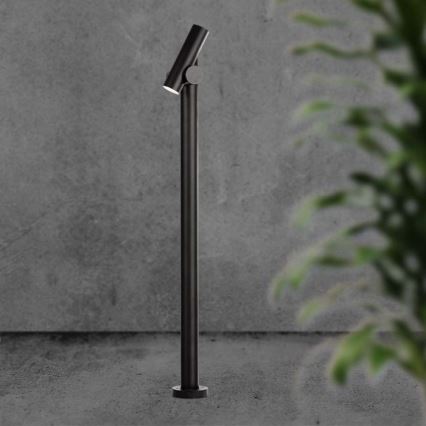 LED Ulkotila flexible lamppu LED/4W/230V 3000K IP44 100 cm musta