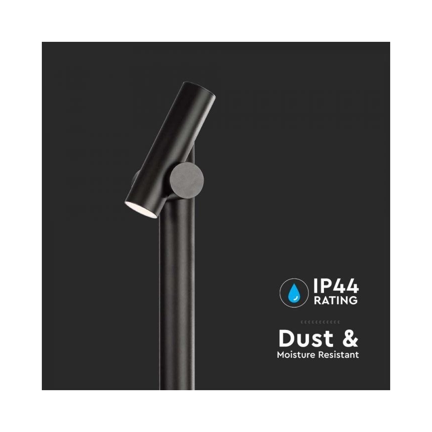LED Ulkotila flexible lamppu LED/4W/230V 3000K IP44 100 cm musta