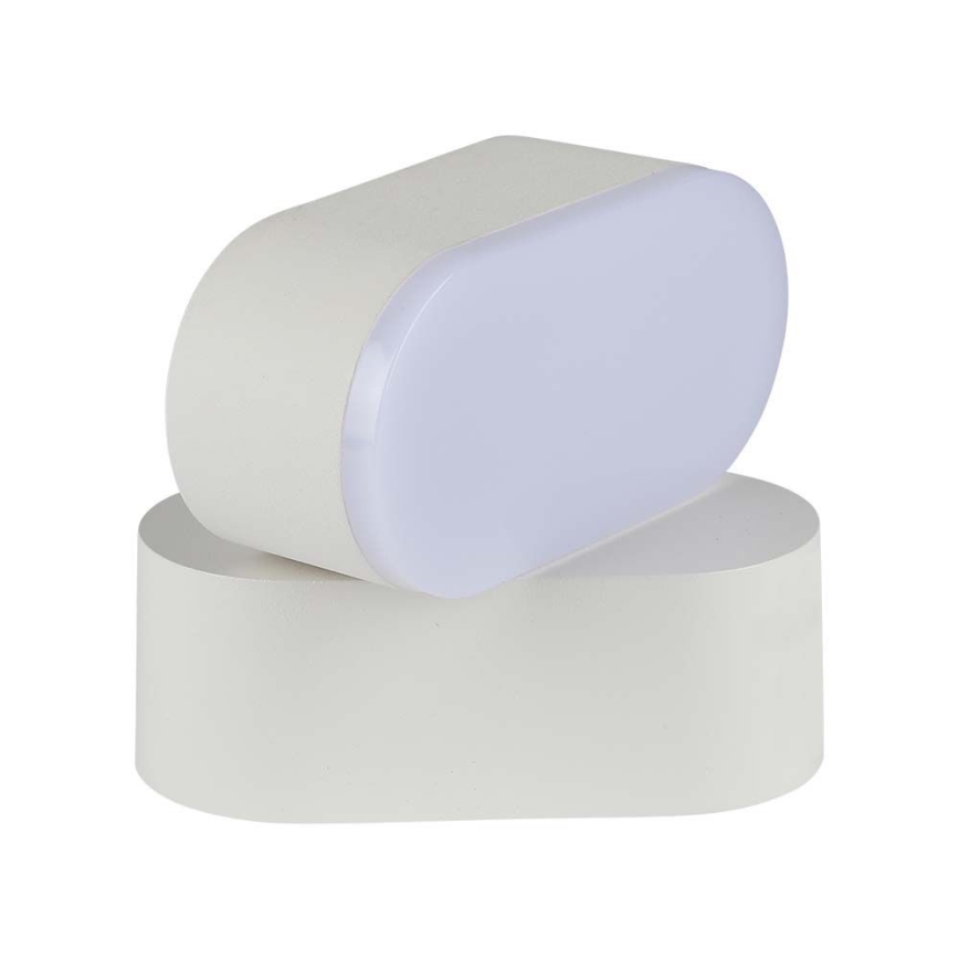 LED Ulkotila joustava seinävalaisin LED/5W/230V 4000K IP65 valkoinen