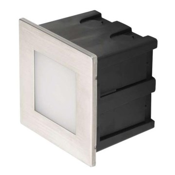 LED Ulkotila Upotettu yövalo BUILT-IN 1xLED/1,5W 3000K IP65