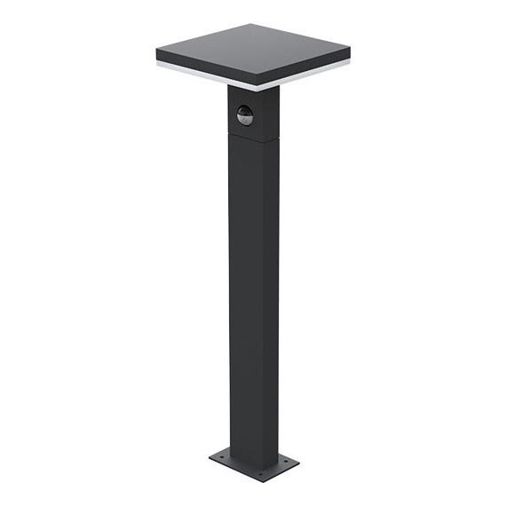 LED-ulkovalaisin anturilla BARI LED/10W/230V 4000K 60 cm IP54 antrasiitti