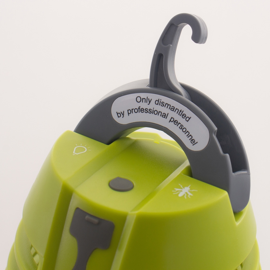 LED-ulkovalaisin hyönteisloukulla LED / 5W / USB IP44